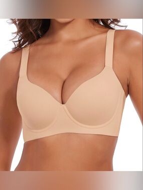 NWT Dreamcountry Smoothing Push Up Bra Soft Padded Underwire Full Support XL